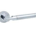 Jedo Dual Range Lydia Door Handles On Rose
