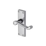 Project Hardware - Malvern Short Door Handle on Plate