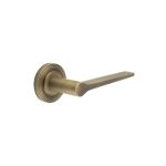 Burlington Knightsbridge Door Handles On Rose