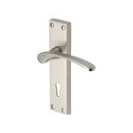 Heritage Brass - Sophia Door Handle on Plate