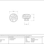 Anvil Elan Cabinet Knob