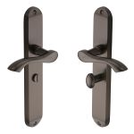 Heritage Brass - Algarve Long Door Handle on Plate