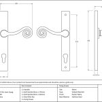 Anvil Monkeytail Slimline Lever Set