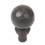 Anvil Hammered Ball Curtain Finial (pair)