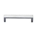 Heritage Brass - Hammered Wide Metro Cabinet Pull Handle