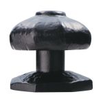 Black Antique Octagonal Centre Door Knob
