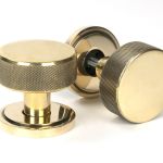 Anvil Brompton Mortice/Rim Knob Set (Art Deco)
