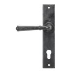 From The Anvil Regency Lever on Backplate Set