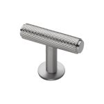 Heritage Brass - Knurled T-Bar Cabinet Knob with Rose