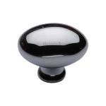 Heritage Brass - Victorian Oval Cabinet Knob