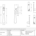 From The Anvil Night-Vent Locking Newbury Fastener
