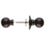 Black Antique Ball Rim Knob Furniture