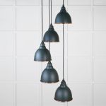 Smooth Copper Brindley Cluster Pendant in Dingle