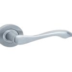 Gamma Door Handles On Rose