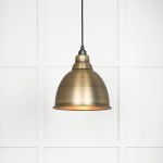 Aged Brass Brindley Pendant