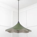 Smooth Nickel Flora Pendant in Heath