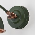 Smooth Copper Brindley Wall Light in Heath
