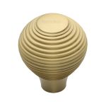 Heritage Brass - Reeded Cabinet Knob