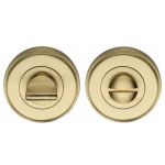 Heritage Brass - Round Bathroom Turn & Release - V4045
