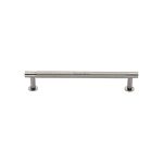 Heritage Brass - Partial Knurled Cabinet Pull Handle with Rose