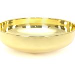 Smooth Brass Round Sink