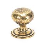 Anvil Hammered Mushroom Cabinet Knob