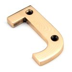 From The Anvil Polished Bronze Letter