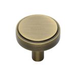 Heritage Brass - Stepped Disc Cabinet Knob