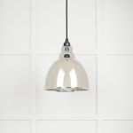 Hammered Nickel Brindley Pendant