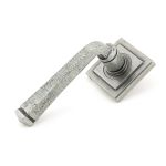 Avon Round Lever on Rose Set (Square)