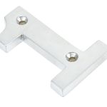 From The Anvil Satin Chrome Numeral
