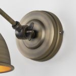 Aged Brass Brindley Wall Light