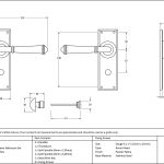 From The Anvil Regency Lever on Backplate Set