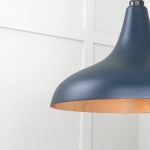 Smooth Copper Frankley Pendant in Dusk
