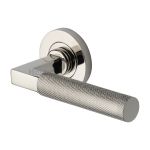 Heritage Brass - Signac Door Handle on Round Rose