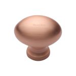 Heritage Brass - Victorian Oval Cabinet Knob