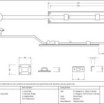 Anvil French Door Bolt