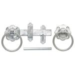 Plain Ring Handle Tapered Gate Latch Sets - 6"
