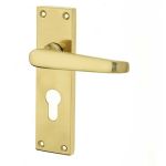 Jedo Victorian Straight Lever on Back Plate
