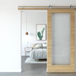 P C Henderson Rustic Top Mount Sliding Barn Door Kit