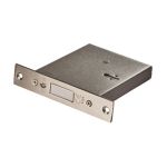 Satin Stainless Steel Fire Brigade Lock - LFB2
