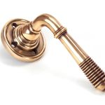 From The Anvil Reeded Lever on Rose Set