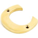 From the Anvil Polished Brass Letter