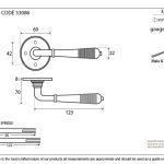 From The Anvil Reeded Lever on Rose Set