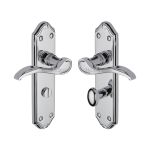 Heritage Brass - Verona Small Door Handle on Plate