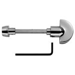 Polished Chrome  Spare 6mm Turn and Release Standard 67mm Spindle