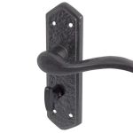 Antique Wentworth Suite Lever on Back Plate