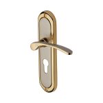 Heritage Brass - Ambassador Door Handle on Plate