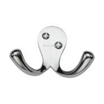 Heritage Brass - Double Coat Hook - V1060