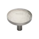 Heritage Brass - Round Hammered Cabinet Knob